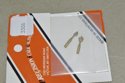 #ad HO steam locomotive PARTS brass Precision Scale Co 3306 clean out plug 2 $3.00