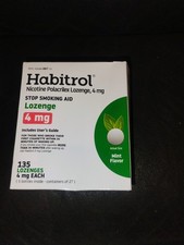 Habitrol Stop Smoking Aid Lozenge 4mg 135 Lozenges Mint Flavor