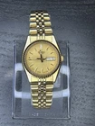 Vintage Seiko Women’s Presidential Style Gold Tone Watch 7N83-0041 New Battery!