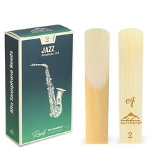 Jazz Alto Saxophone Reeds 2.0/2.5/3.0–Professional Unfiled Cut Alto Sax Reeds...
