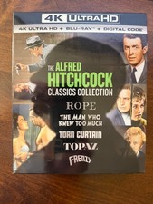 The Alfred Hitchcock Classics Collection (4K) W/Slipcover/case