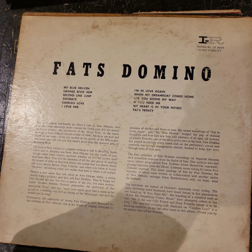 FATS DOMINO - ROCK & ROLLIN' - IMPERIAL RECORDS  - Image 2 of 4