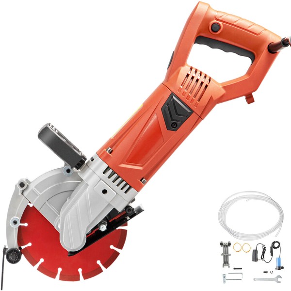 VEVOR 7" Concrete Cut off Saw Wet Dry Concrete Saw Cutter