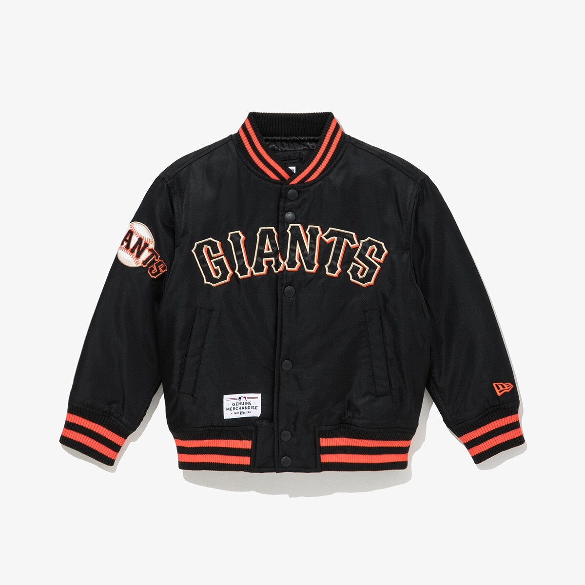 New Era Kids MLB San Francisco Giants Stadium Jacket, Black