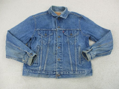 VINTAGE Levis Jean Jacket Adult Large 