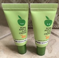 Two Ipkn York Pore Apple Sun Cream Spf 40 Sunscreen .24 Oz Each Two Ipkn York Pore Apple Sun Cream Spf 40 Sunscreen .24 Oz Each