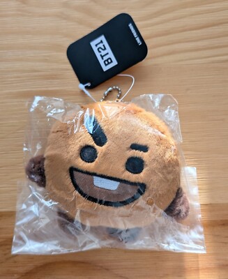 [Line] Authentic BT21 Basic Shooky Keyring (UK seller)