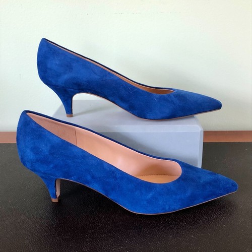 J. Crew Dulci Kitten Suede Heels (women 