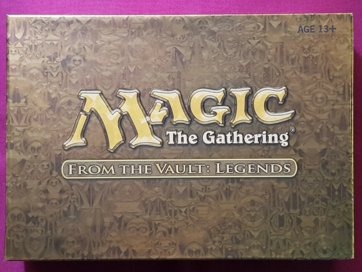 From the Vault Legends Sealed Magic: The Gathering Decks & Kits