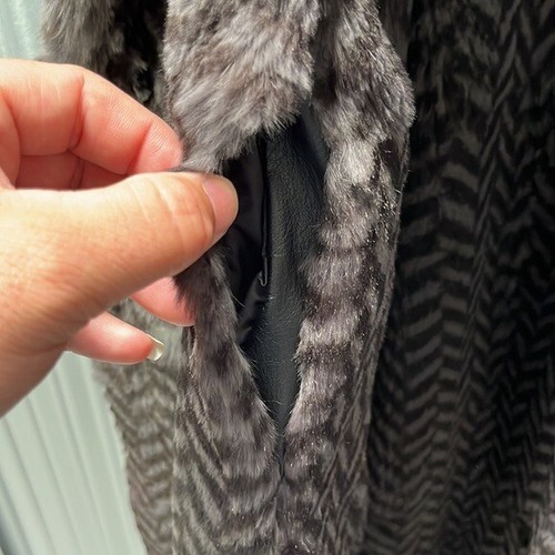 RARE Vintage Rolf Schulte design team reversible rain and fur lined trench coat - Picture 12 of 12