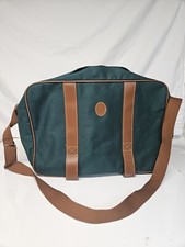 Ralph Lauren Polo Messenger Bag Green Canvas ...