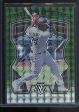 Eloy Jimenez 2021 Panini Mosaic Baseball - Green Prizm P12 Producers - White Sox