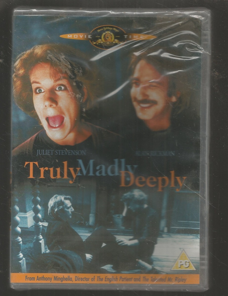 TRULY MADLY DEEPLY - sealed/new UK REGION 2 DVD - Juliet Stevenson