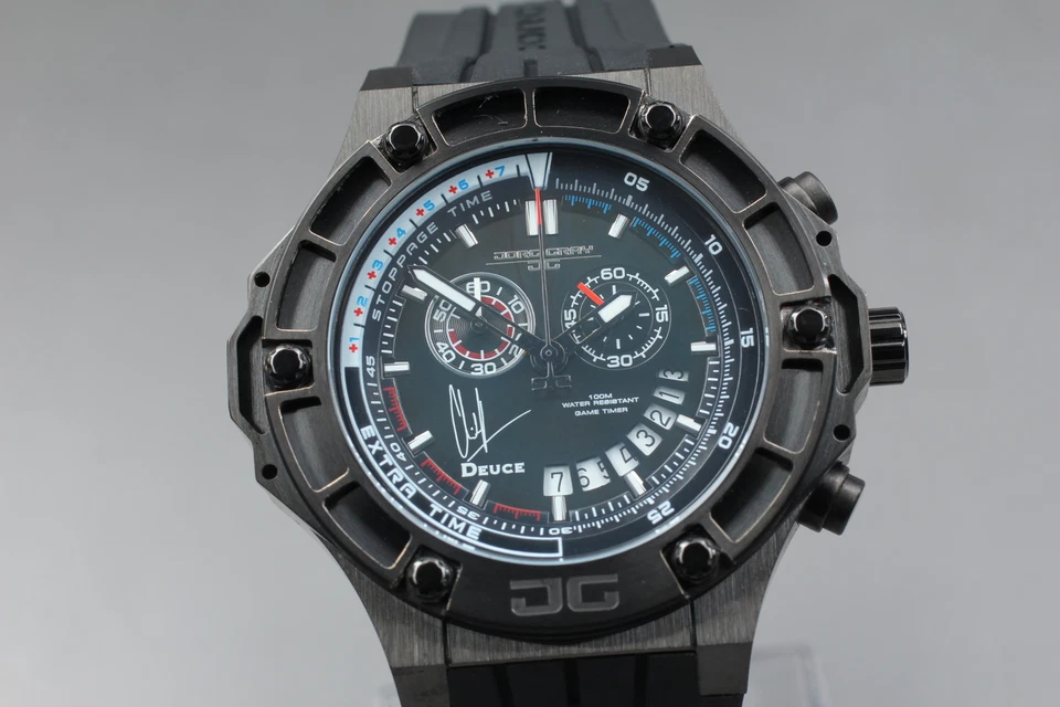 Jorg Gray JG2500-22 Limited Edition Clint Dempsey Game Timer Quartz Watch JAPAN - Image 3 of 4