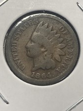 1864 Indian Head Cent - Bronze - As Shown! (#0646)