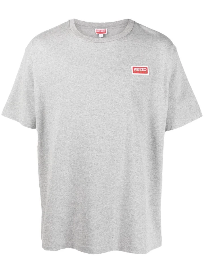 T-Shirt En Coton Oversize Kenzo Paris - Photo 3/4