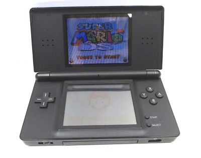 NINTENDO DS Lite Enamel Navy Console with Super Mario 64 Game