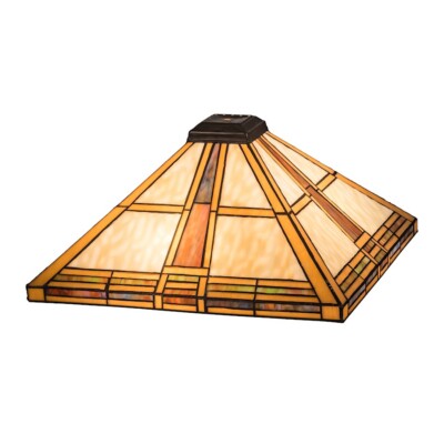 Meyda Lighting 17'' Square Prairie Straw Shade - 141884
