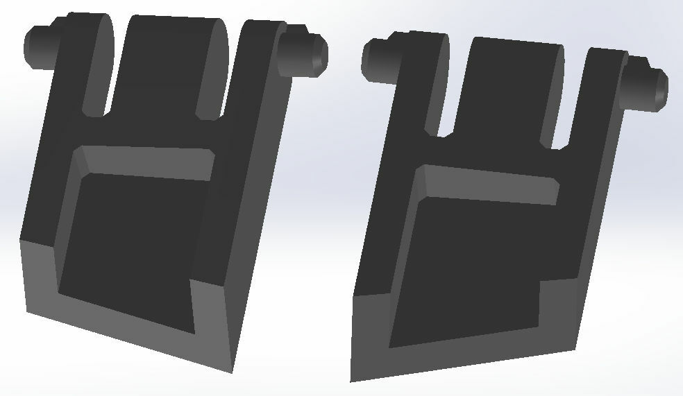 EXTENDED Corsair Strafe K50 K60 K70 K90 Replacement Keyboard Tilt/Foot/Leg/Feet