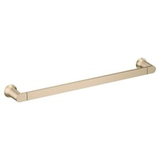 MOEN BH3618BZG Genta 18 in. Towel Bar in Bronzed Gold