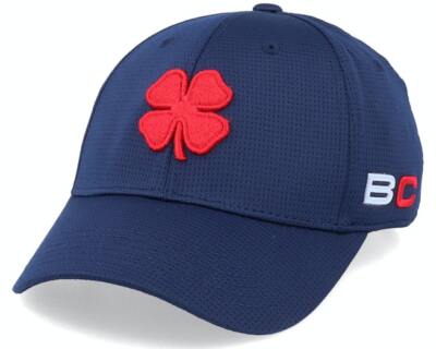 Black Clover BC Iron X Flex Live Lucky Navy hat cap L/XL