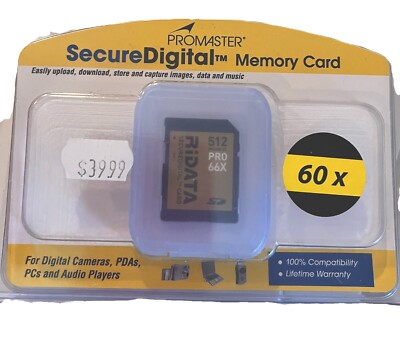 PROMASTER* SecureDigital 512MB Memory Card