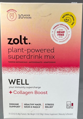 (10 CONFEZIONI) Zolt Plant Powered Superdrink Mix, 0,15 once - SCEGLI L'ARTICOLO! - Foto 3 di 7