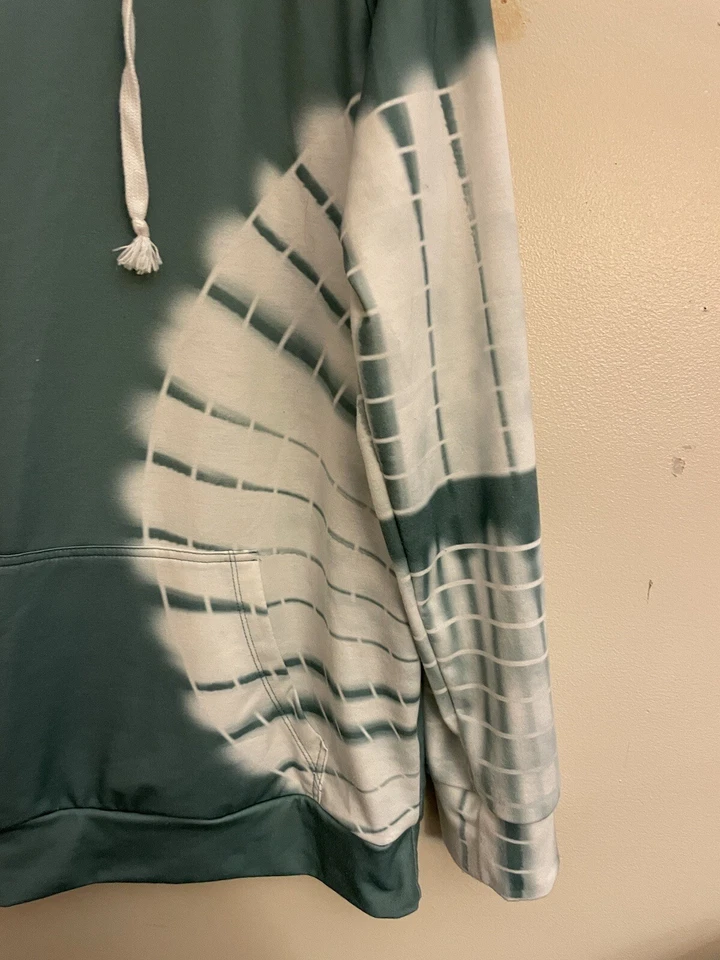 Sudadera con capucha para mujer Tye Dyed M mezcla de spandex Foto 3 de 4