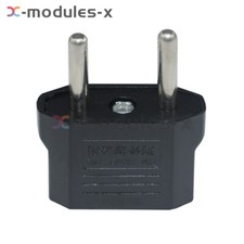 5-100PCS US/USA to European Euro EU Travel Charger Adapter Plug Outlet Converter