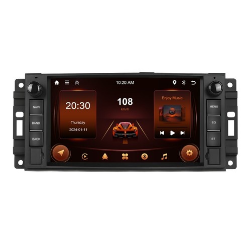 2+64GB Android 15 Autoradio GPS 7" Für Chrysler Dodge RAM Jeep Grand Wrangler JK - Bild 20 von 22