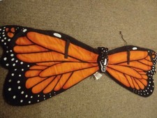 ADVENTURE PLANET MONARCH BUTTERFLY WINGS PLUSH KIDS HALLOWEEN COSTUME 49"