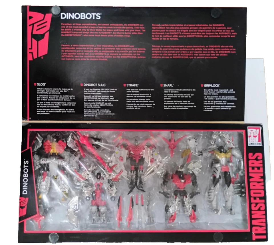 Transformers Age Extinction Platinum DINOBOTS G1 MISB Grimlock - Image 3 of 4