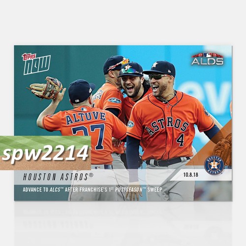 2018 Topps Now 864 HOUSTON ASTROS®