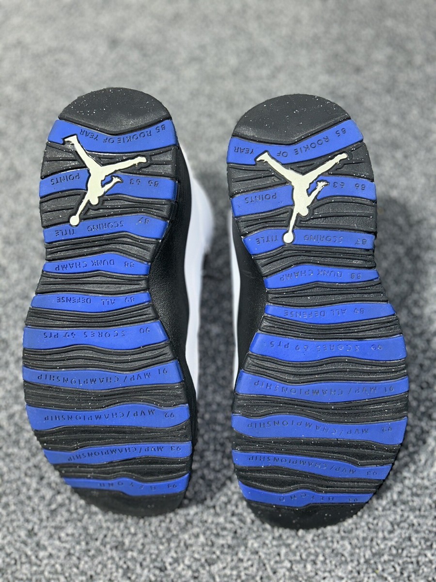 Nike Air Jordan 10 Retro Orlando 2018 Black Blue 310805-108 Size