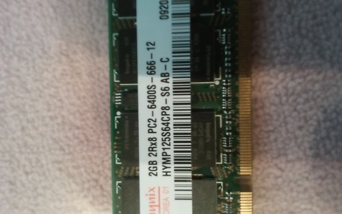 463409-341 HP Pavilion G50-200 2GB, 800MHZ 200-PIN PC2-6400 Sodimm Sdram Memory - Picture 2 of 2