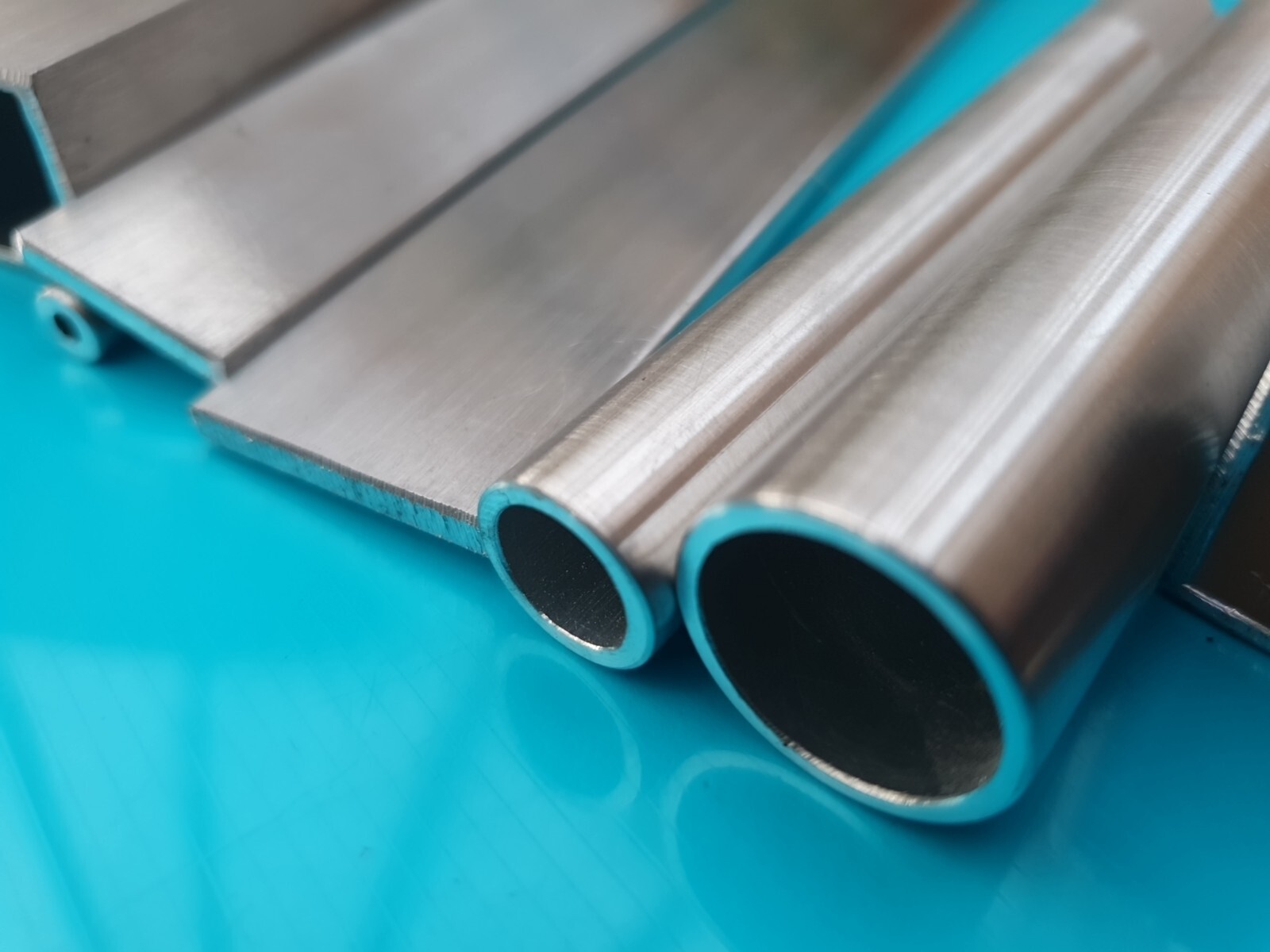 Aluminium Box Section square round tube flat rectangular bar various