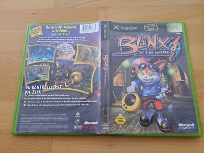 XBOX Spiel Blinx The Time Sweeper Microsoft Anleitung OVP gut