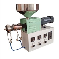 SJ25 Single Screw Plastic Desktop Polymer Extruder PVC extrusion machine 220V