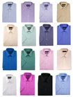 Double Two Men's Short Sleeve Cotton Rich Shirt (4500) Size 14.5 - 23, 15 Colour