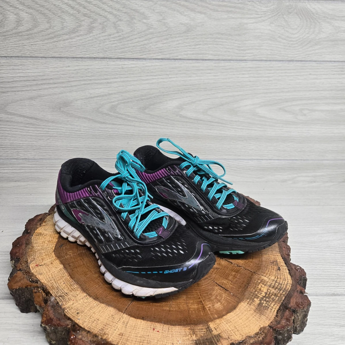 Brooks Ghost 9 Black/Purple for sale | eBay