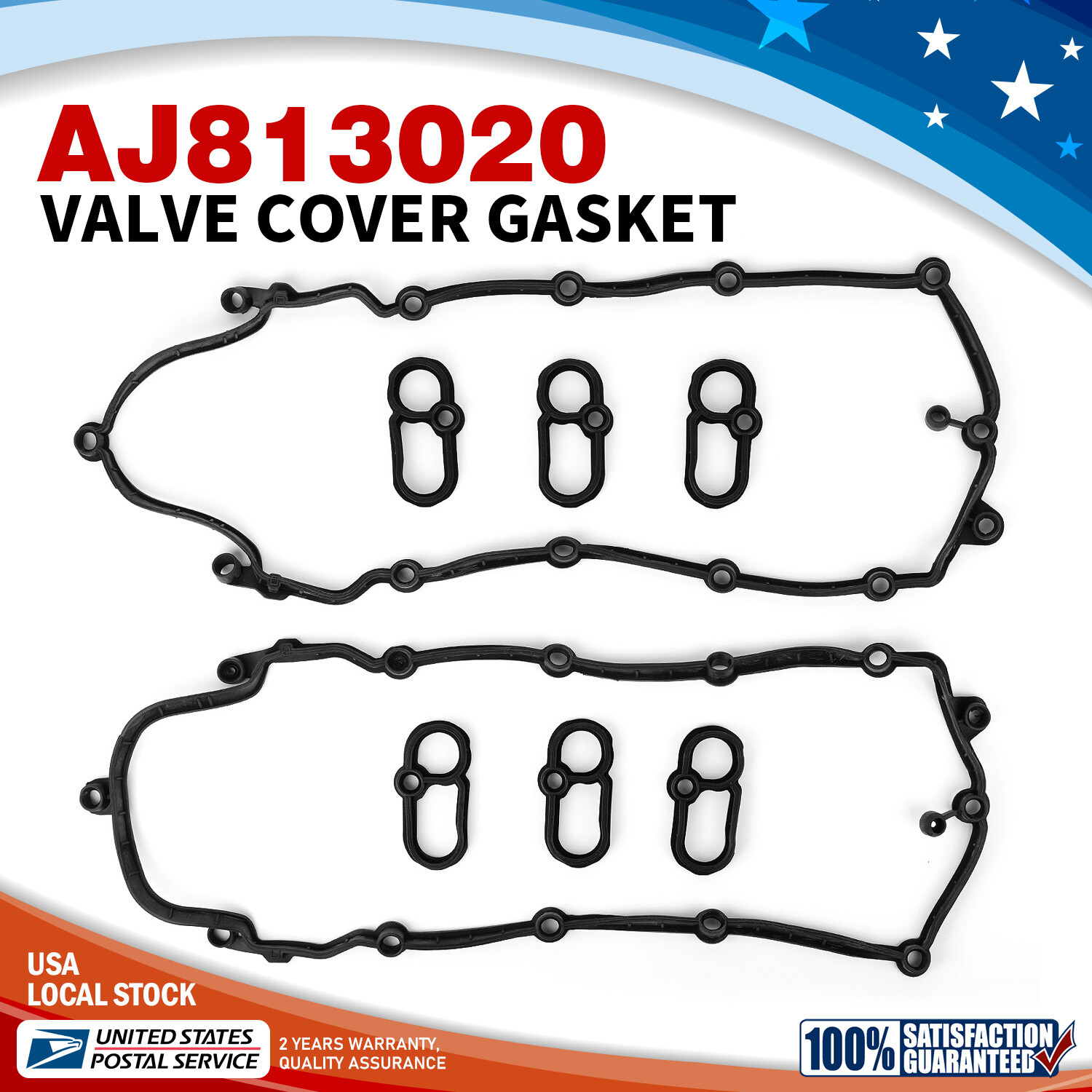 Jaguar Land Rover 3.0L V6 Supercharged SC Engine Valve Cover Gasket Set – Brand New