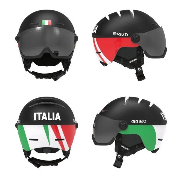 BRIKO 2023 CASCO TEIDE VISOR ITALIA SCI SKI VISIERA INCORPORATA 211238W