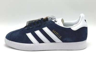 ADIDAS Gazelle Navy White BB5478 Men's shoes sz 4-12 | eBay
