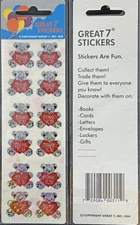 12 packages of Prismatic Thank You Stickers, "Great 7" Sticker designs, PPZ8903