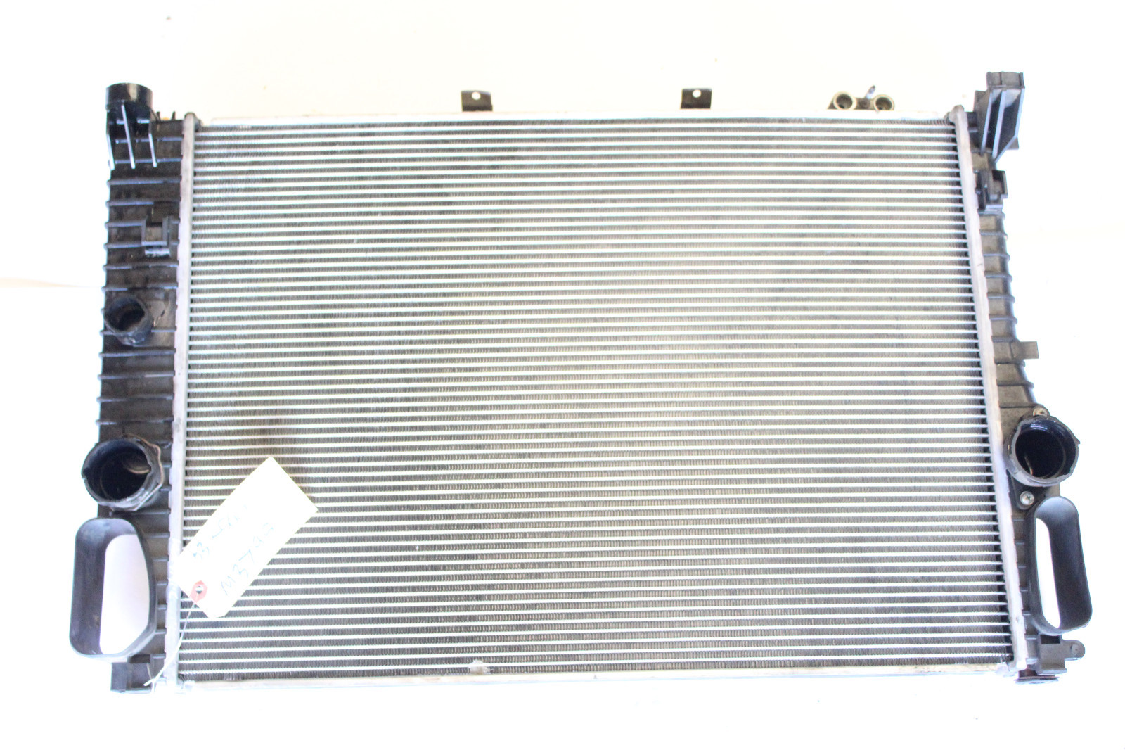 03 w211 MERCEDES E500 RWD ENGINE COOLING RADIATOR & AC CONDENSER M3795