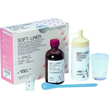 GC Soft Liner Tissue Conditioner Acrylic Temporary Denture Relining Material