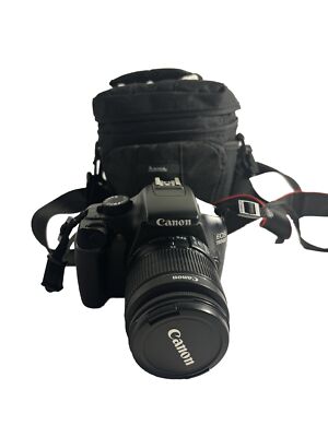 Canon EOS 1100D / EOS Rebel T3 12.2MP Digitalkamera - Schwarz (Kit mit EF-S...