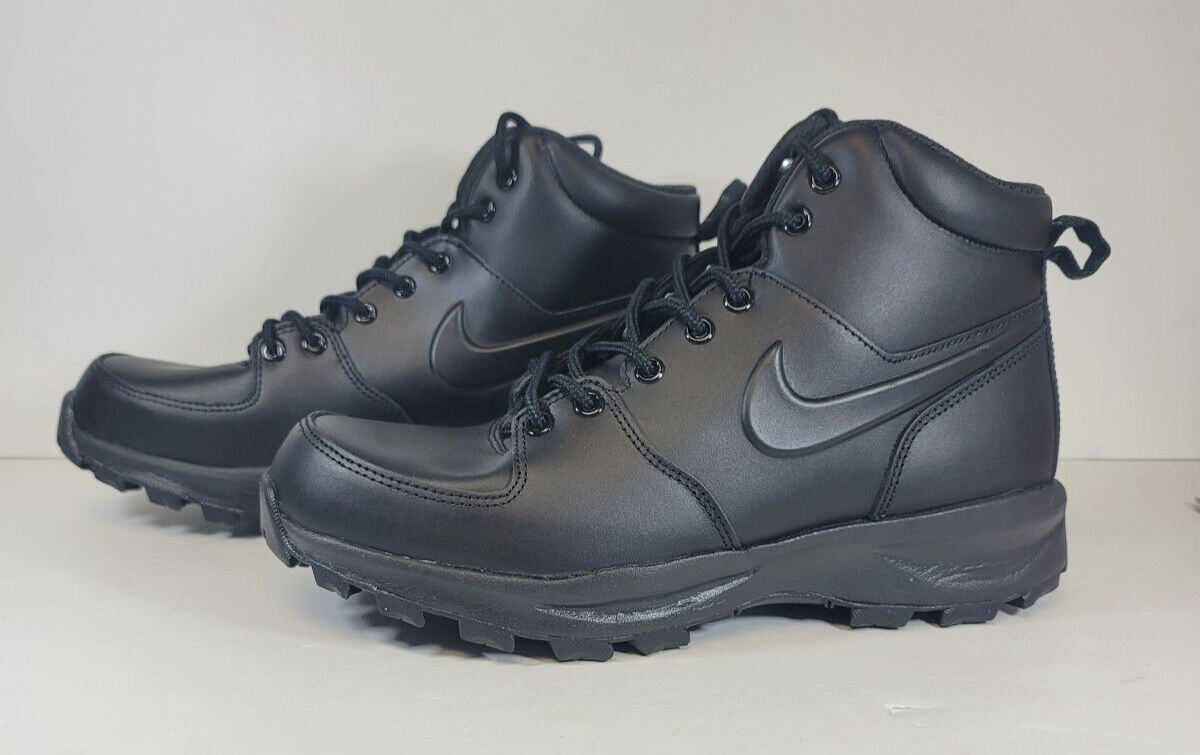 ☆大人気☆Nike Manoa ブーツ Black Nike Manoa Leather Boot Triple Black Water Resistant Winter