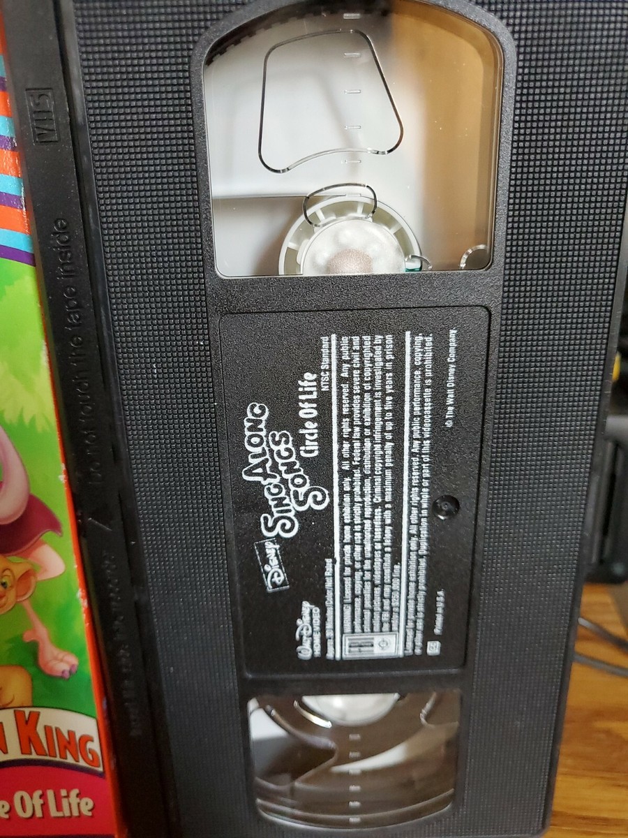 Disney's Sing Along Songs - The Lion King: Circle of Life (VHS