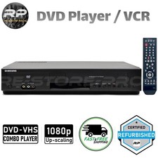 Samsung DVD-V9800 DVD VCR Combo Player VHS HDMI 1080p Up-Scaling
